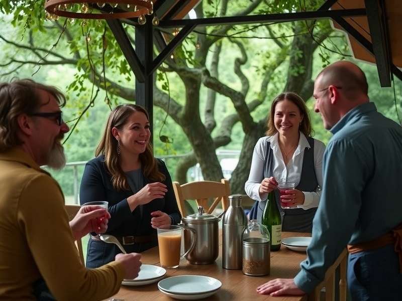 Herbal Chai Wizard community event with players sharing recipes